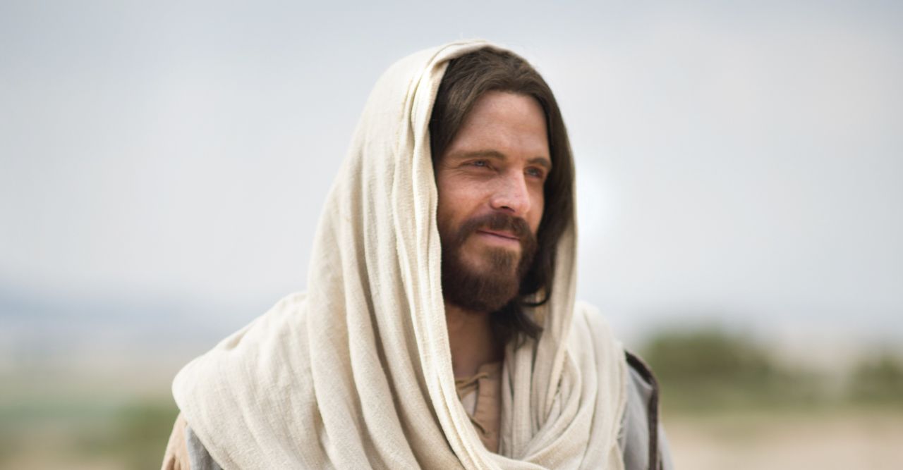 Jesucristo sonriendo e invitando a todos a venir a Él